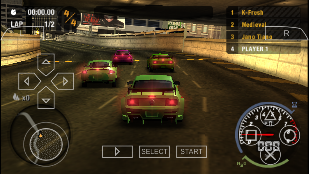 Configurar ppsspp para need for speed most wanted full
